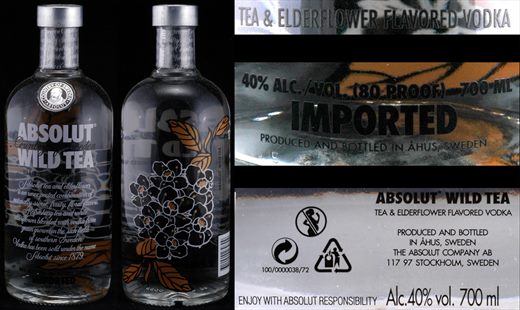 Absolut Wild Tea - 700ml - 40