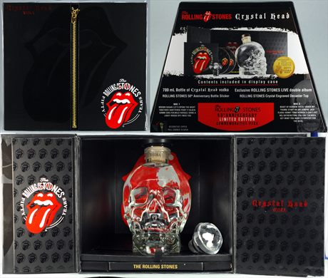 Crystal Head The Rolling Stones 50 Years 700ml