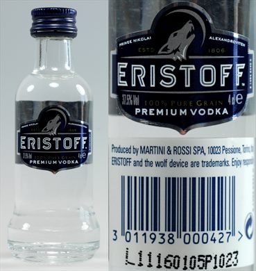 Eristoff Blue Label 4cl