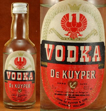 Kuyper Vodka 50ml (tampa branca)