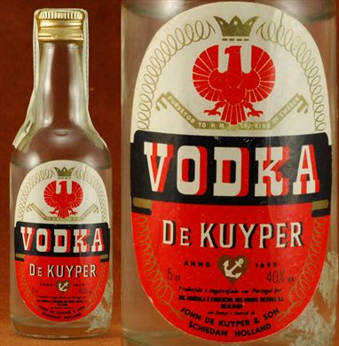 Kuyper Vodka 50ml (tampa dourada)