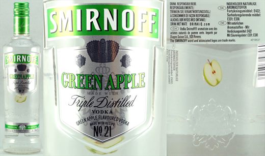 Smirnoff Green Apple 700ml