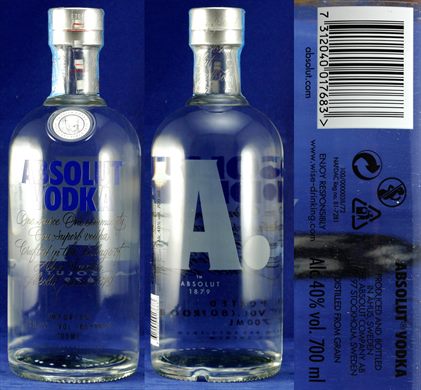 Absolut Vodka A. 700ml