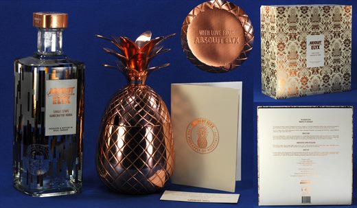 Absolut Elix wtih Copper Pineapple 1L