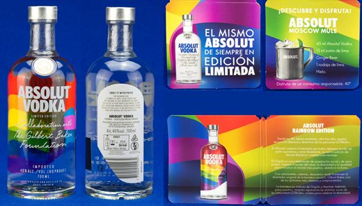 Absolut Rainbow - Sway It With Pride Limited Edition 2021 700ml