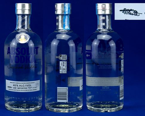 Absolut Vodka Original black signature 700ml