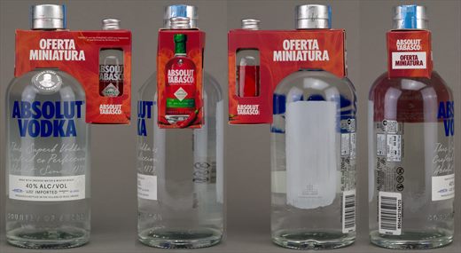 Absolut Vodka 700ml - Oferta miniatura Absolut Tabasco