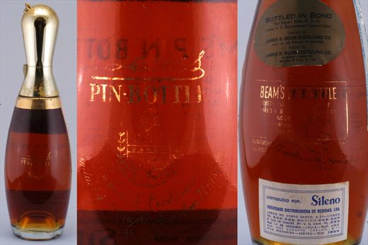 Beams Pin-Bottle Kentucky straight bourbon whiskey