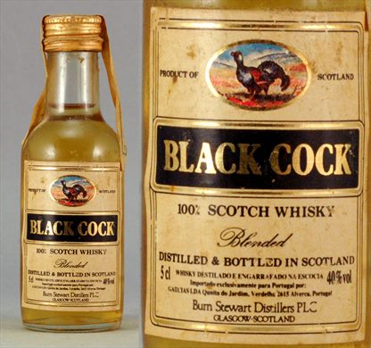 Black Cock Scotch Whisky Blended 5cl