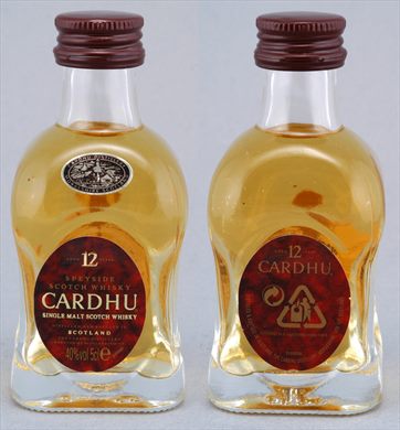 Cardhu 12 years Scotch Whisky 5cl