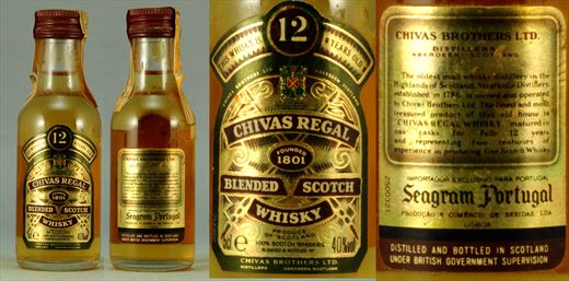 Chivas Regal Blended Scotch Whisky 12 years 5cl