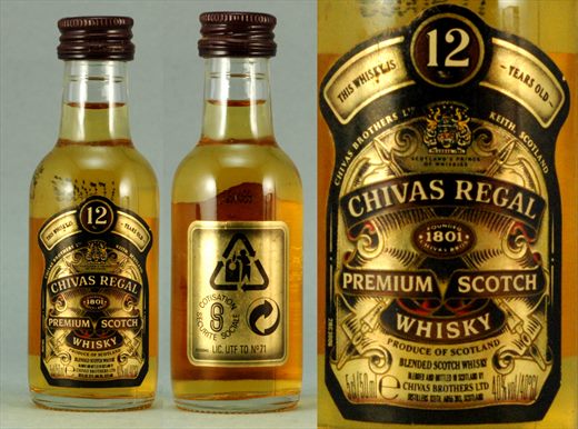 Chivas Regal Premium Scotch Whisky 12 years 5cl