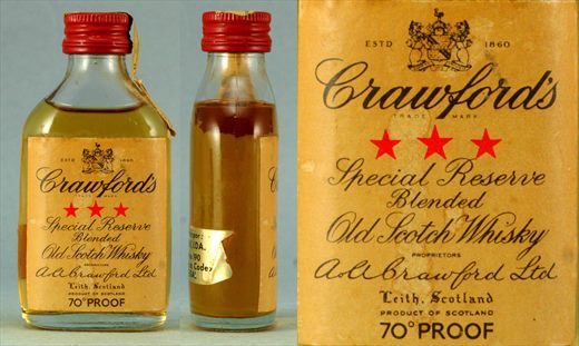 Crawfords Special Reserve Blended Old Scotch Whiky 5cl