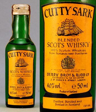 Cutty Sark Blended Scotch Whisky 50ml
