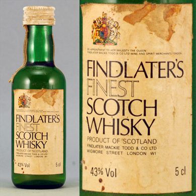 Findlaters Finest Scotch Whisky 5cl