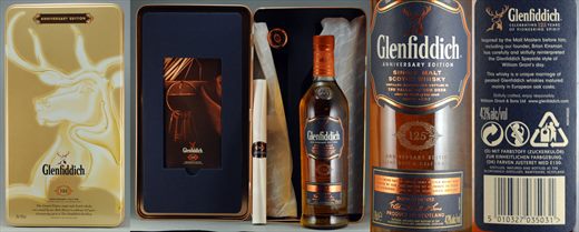 Glenfiddich 125 Anniversary 70cl