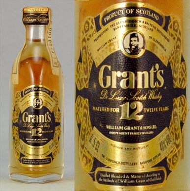 Grants De Luxe Scotch Whisky 12 Years 5cl