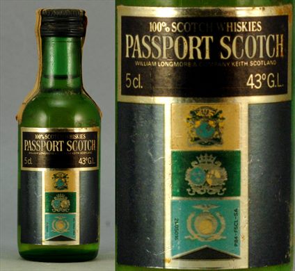 Passport Scotch Whisky 5cl