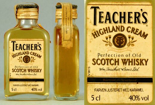 Teachers Highland Cream Scotch Whisky 5cl
