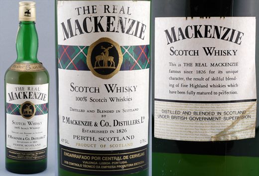 The Real Mackenzie Scotch Whisky