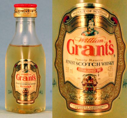 William Grants Family Reserve Finest Scotch Whisky 50ml