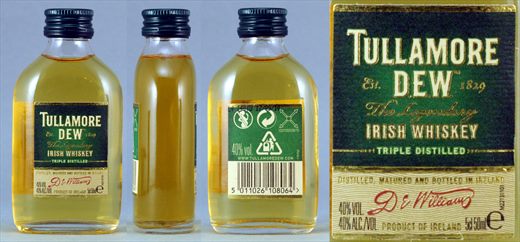 Tullamore Dew Irish Whisky 5cl