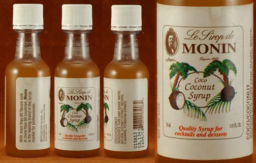 Monin Coconut Syrup 50ml