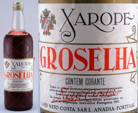 Xarope Groselha Caves Neto Costa