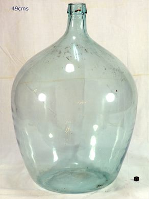 Garrafao redondo verde claro 49cms
