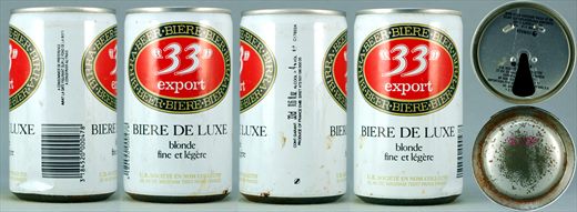 33 Export Biere de Luxe 33cl 1988-06