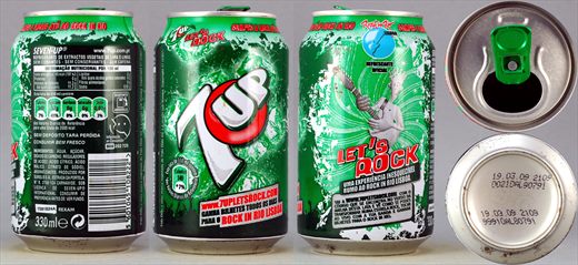 7Up Fido Dido Lets Rock 330ml 2009-03-19