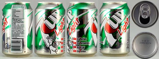 7Up light Fido Dido 330ml 2007-09-19