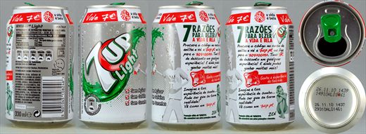 7Up Light Fido Dido A Vida e Bela 330ml 2010-11-26