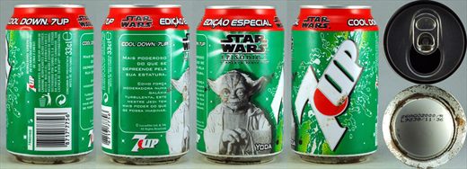 7Up Star Wars Episodio I Yoda 33cl 2000-08-26