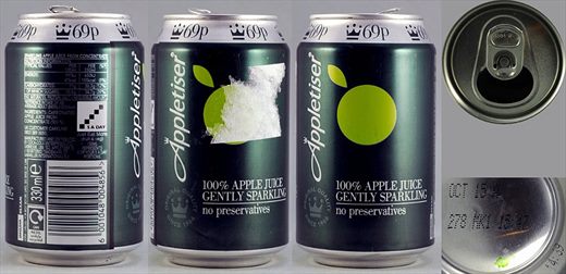 Appletiser 330ml 2015-10