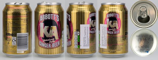 Abbott's KA Ginger Beer 330ml 2021