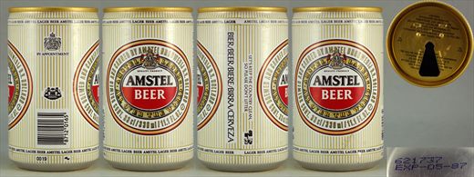 Amstel Lager Beer 330ml 1987-05