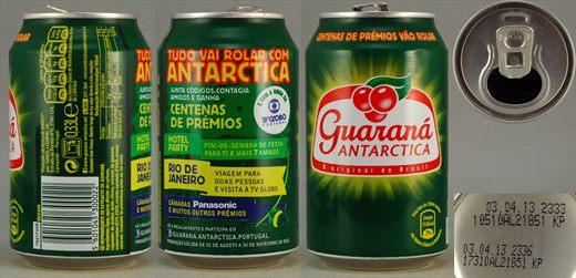 Antarctica Guarana Centenas de Premios 33cl 2013-04-03