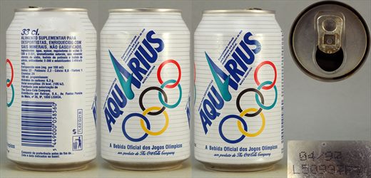 Aquairus Jogos Olimpicos 33cl 1997-04