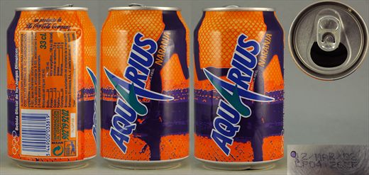 Aquairus Naranja 33cl 2002-03-12