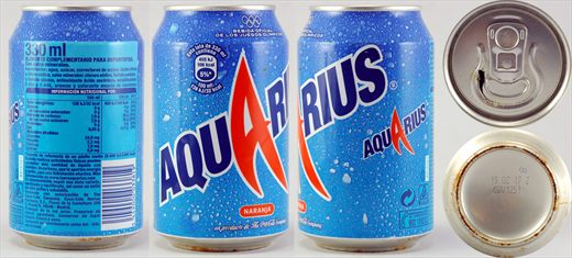 Aquarius naranja 330ml 2017-02-19