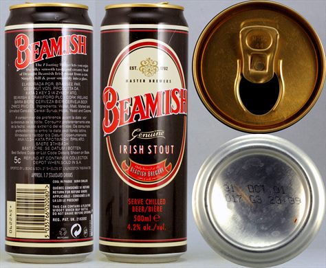 Beamish Irish Stout 500ml 2001-10-31
