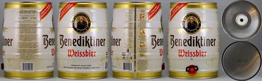 Benediktiner Weissbier 5L 2014-08-01