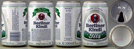 Berliner Kindl 330ml 1991-05