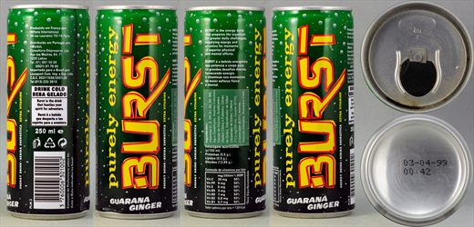 Burst guarana ginger 250ml 1999-04-03
