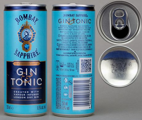 Bombay Sapphire Gin and Tonic 250ml