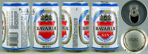 Bavaria cerveja sem alcool 33cl 1997-10