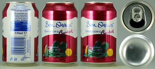 Ben Shaws Dandelion Burdock 330ml 2005-01