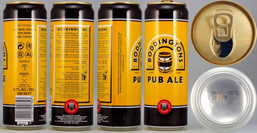 Boddingtons Pub Ale 500ml 2001-05