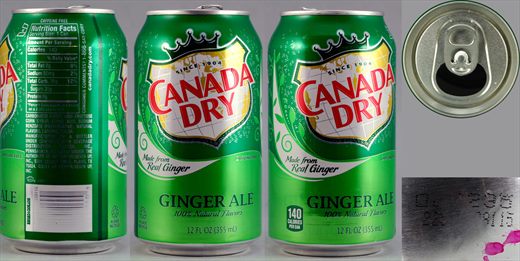 Canada Dry Ginger Ale 355ml